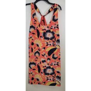 J. Crew Dress Womens Size 10 Floral Coastal Beach Causal Tropical Vacation Dress